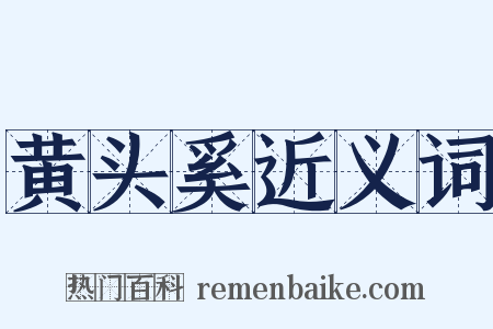 黄头奚近义词是什么意思的图片